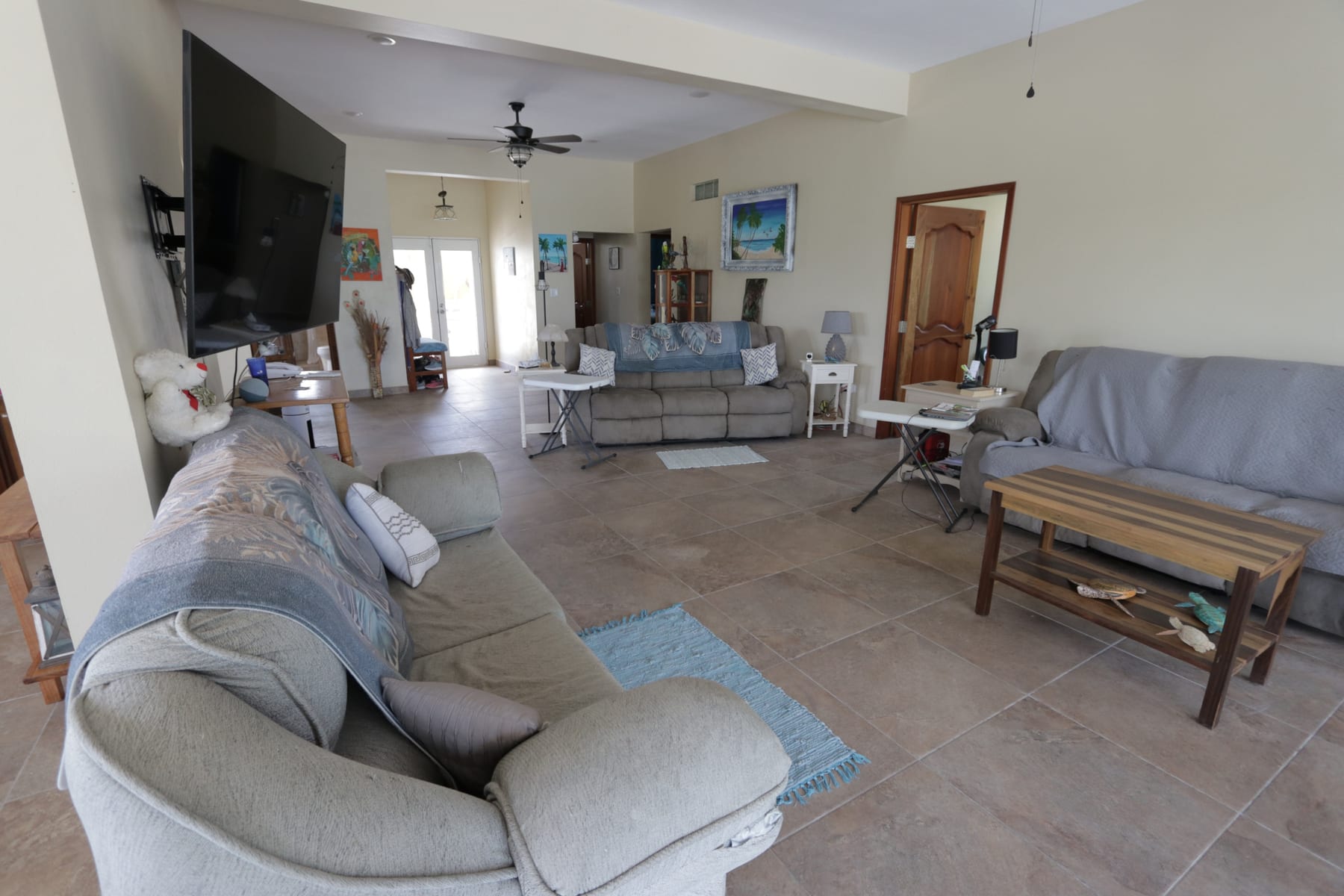 Open living area at 47 Consejo Beach Trail
